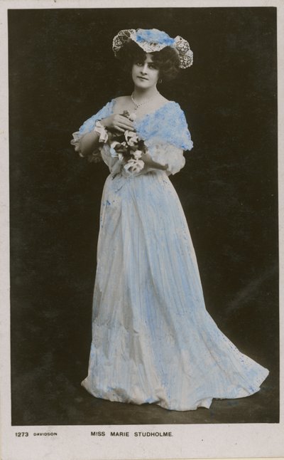 Miss Marie Studholme - English Photographer